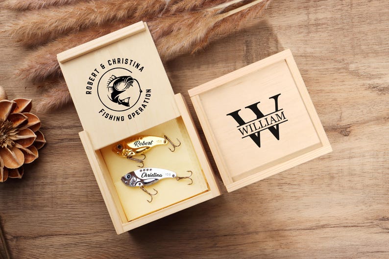 Personalized Engraved Fishing Lure, Custom Lure, fisherman Gift for Dad Uncle husband ,Fishing gift, Fishing Gifts, Father's Day Gift, - Image 2