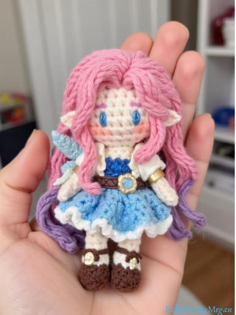 Custom Cute Crochet Dolls,Handmade Crochet Dolls,Custom 10, 20, 30, 40 cm Yarn Dolls,Customized Crochet dolls based on images,Birthday Gift - Image 3