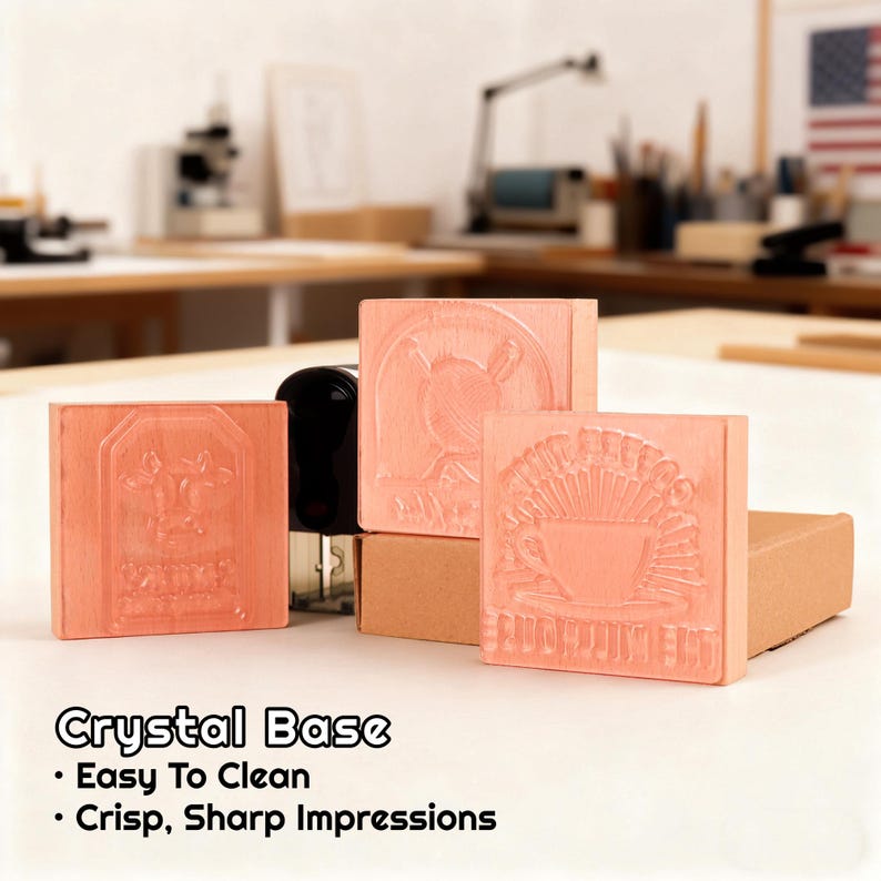 Custom Logo Stamp - for Small Business Stamp, Personalized Small Business Packaging Stamps, Book Stamp, Wedding Stamp, Small Business Gift - Image 5