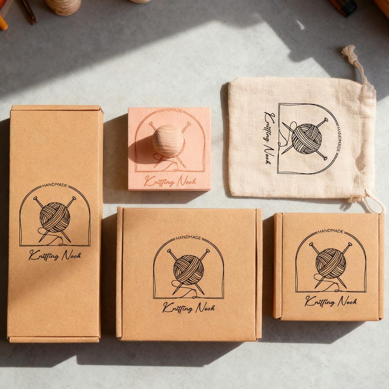 Custom Logo Stamp - for Small Business Stamp, Personalized Small Business Packaging Stamps, Book Stamp, Wedding Stamp, Small Business Gift - Image 3