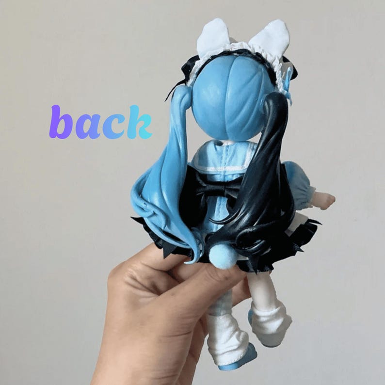 Custom OB11 Dolls~Customizable Skin Tones~Anime Dolls~GSC Dolls~Handmade~Detachable Head~Face~BJD Dolls~Nendoroids - Image 5