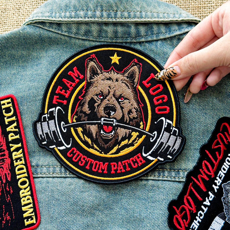 Custom Embroidered Patch | Team Logo Company Patch | Personalized Velcro - Image 6