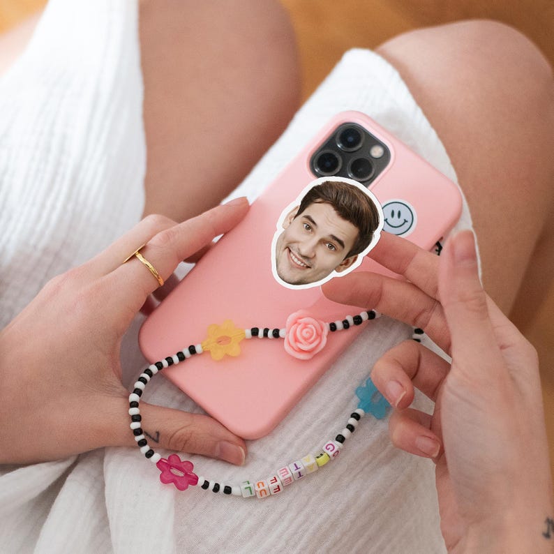Custom Face Stickers | Personalized Die Cut Waterproof Photo Stickers for Parties & Events - Image 6