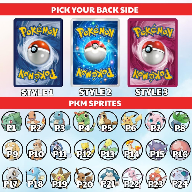 Personalized Pokemon Card From Photo | Custom Father's Day Holo Card, Birthday Anniversary Gift - Image 6