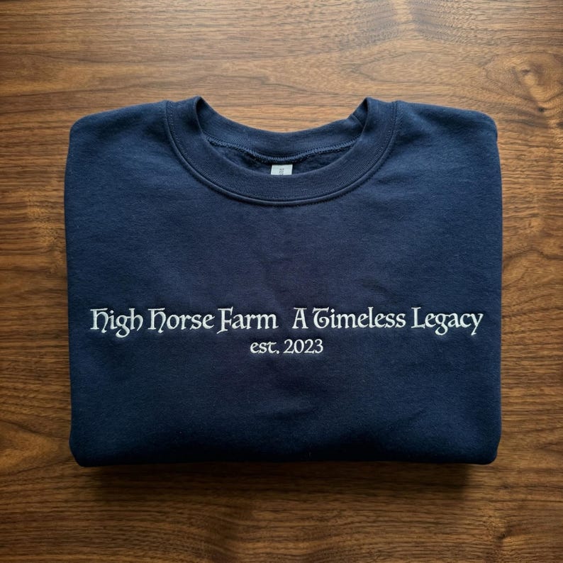 Custom Embroidered Hoodie, Sweatshirt & T-Shirt – Personalized Name, Date, Logo, Minimal Gift - Image 2