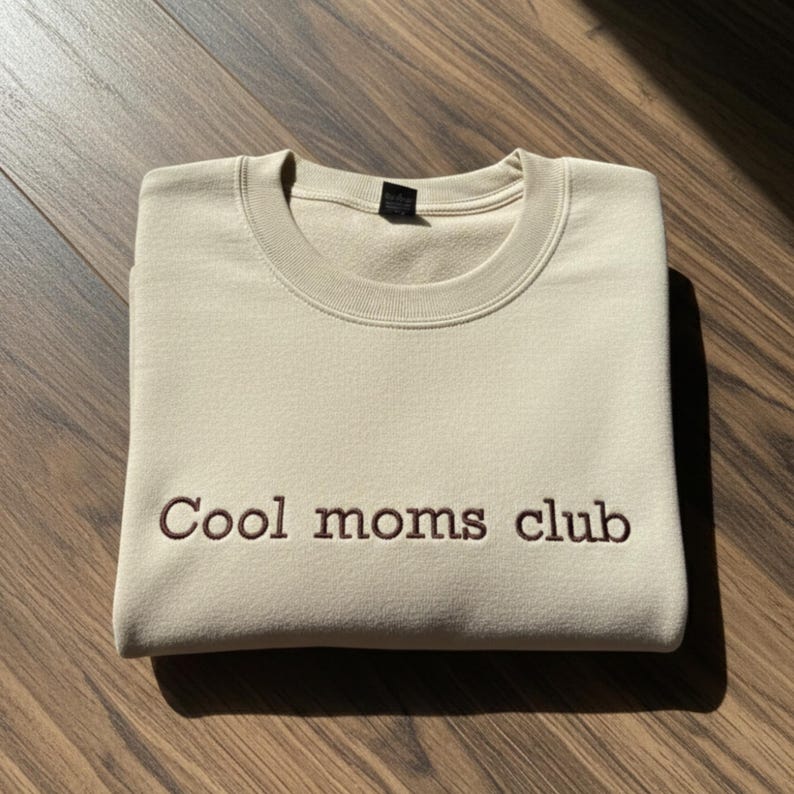 Custom Embroidered Hoodie, Sweatshirt & T-Shirt – Personalized Name, Date, Logo, Minimal Gift - Image 5