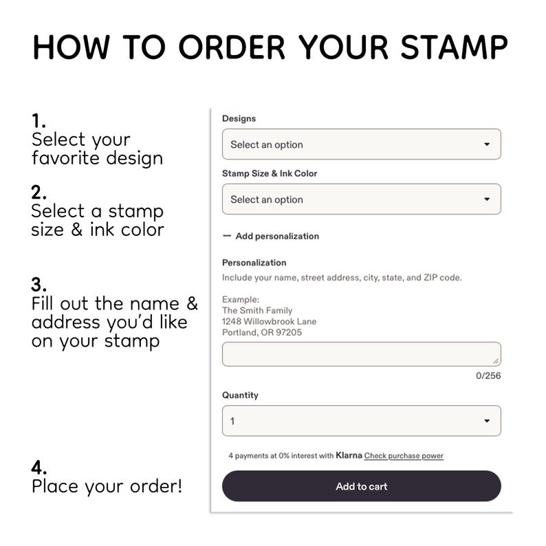 Address Stamp, Return Address Stamp, Custom Address Stamp, Self Inking Stamp, Personalized Stamp - Image 3
