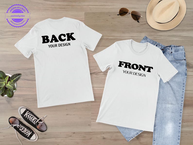 Front And Back Custom Shirt, Custom Shirt, Inspired Shirt, Custom Shirt, Inspired Text, Custom Text Shirt, Front and Back Personalized Shirt
