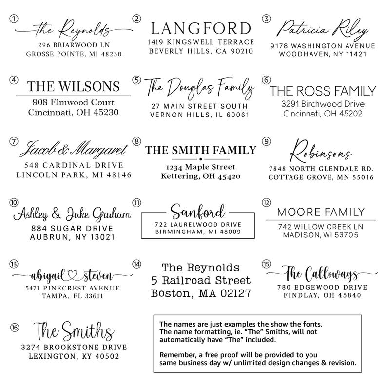 Address Stamp, Return Address Stamp, Custom Address Stamp, Self Inking Stamp, Personalized Stamp - Image 2