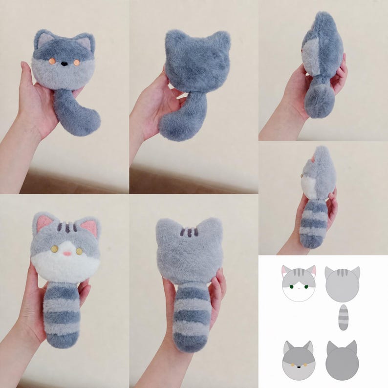 Handmade Custom Plush,Custom from Your Art/Photos,OC Plushie,Anime Dolls,Child's Drawing Plush toys,Gifts for child,Surprise Gift - Image 5