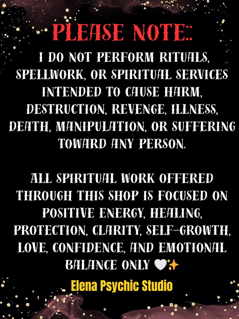 Powerful Custom Spell | Same Day Casting | Manifest What You Desire | Personalized Energy Ritual | Photo Proof | Any Wish, Fast Results - Image 2