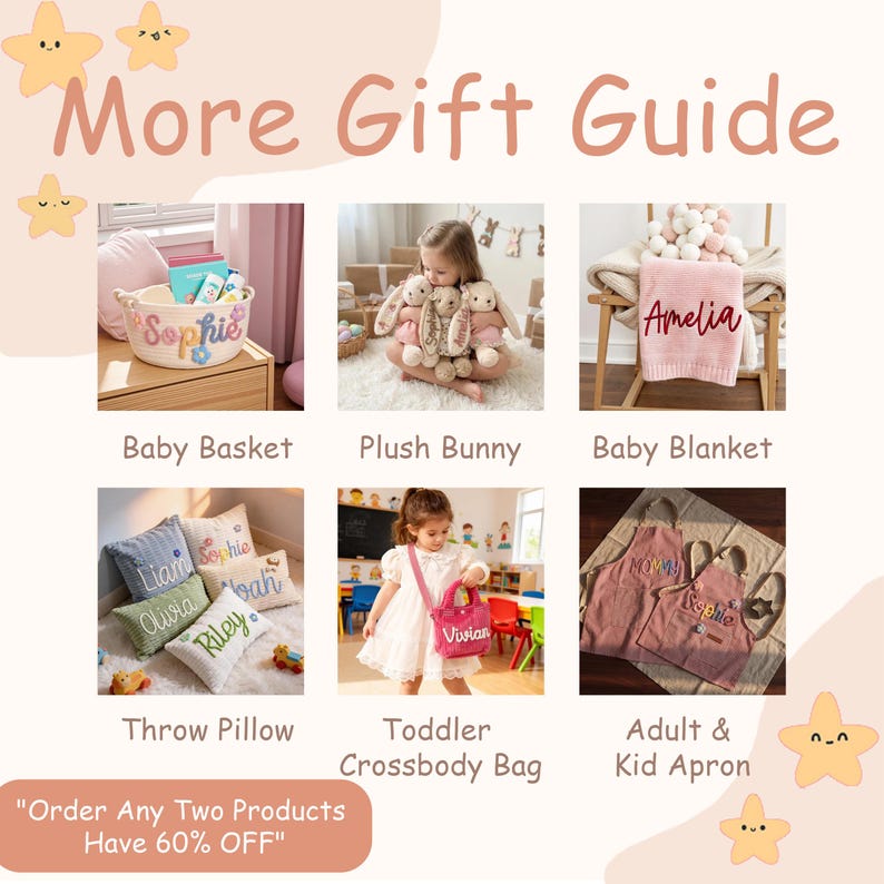 Personalized Bunny Plush: Nursery Rabbit Doll, Daycare Stuffed Animal, Baby Girl Shower Gift - Image 6
