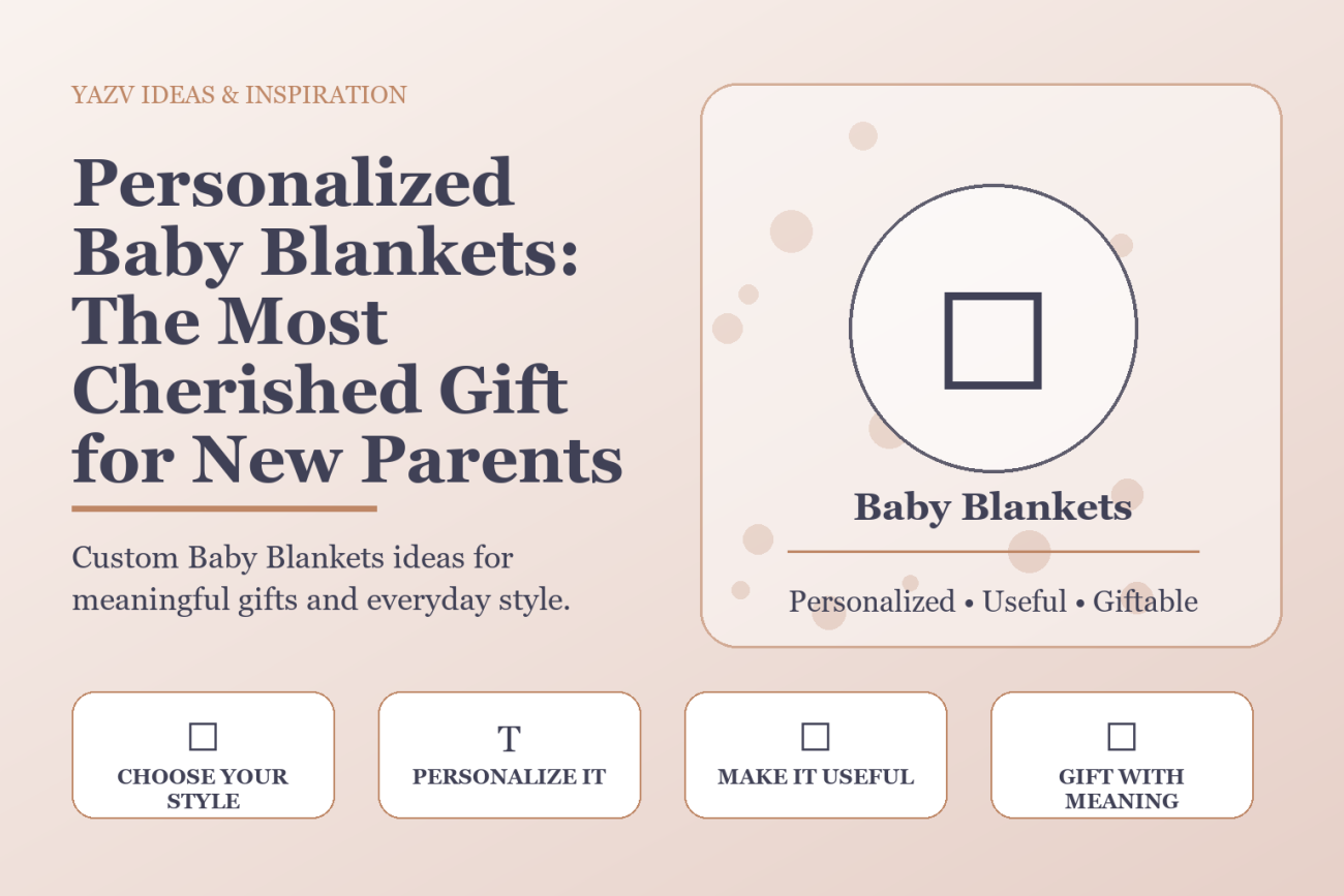 Personalized Baby Blankets: The Most Cherished Gift for New Parents