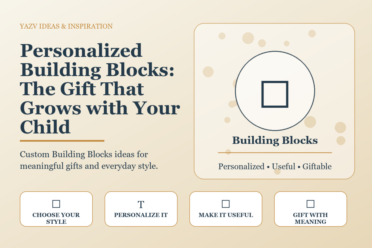 Personalized Building Blocks: The Gift That Grows with Your Child