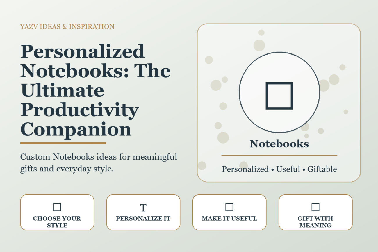 Personalized Notebooks: The Ultimate Productivity Companion