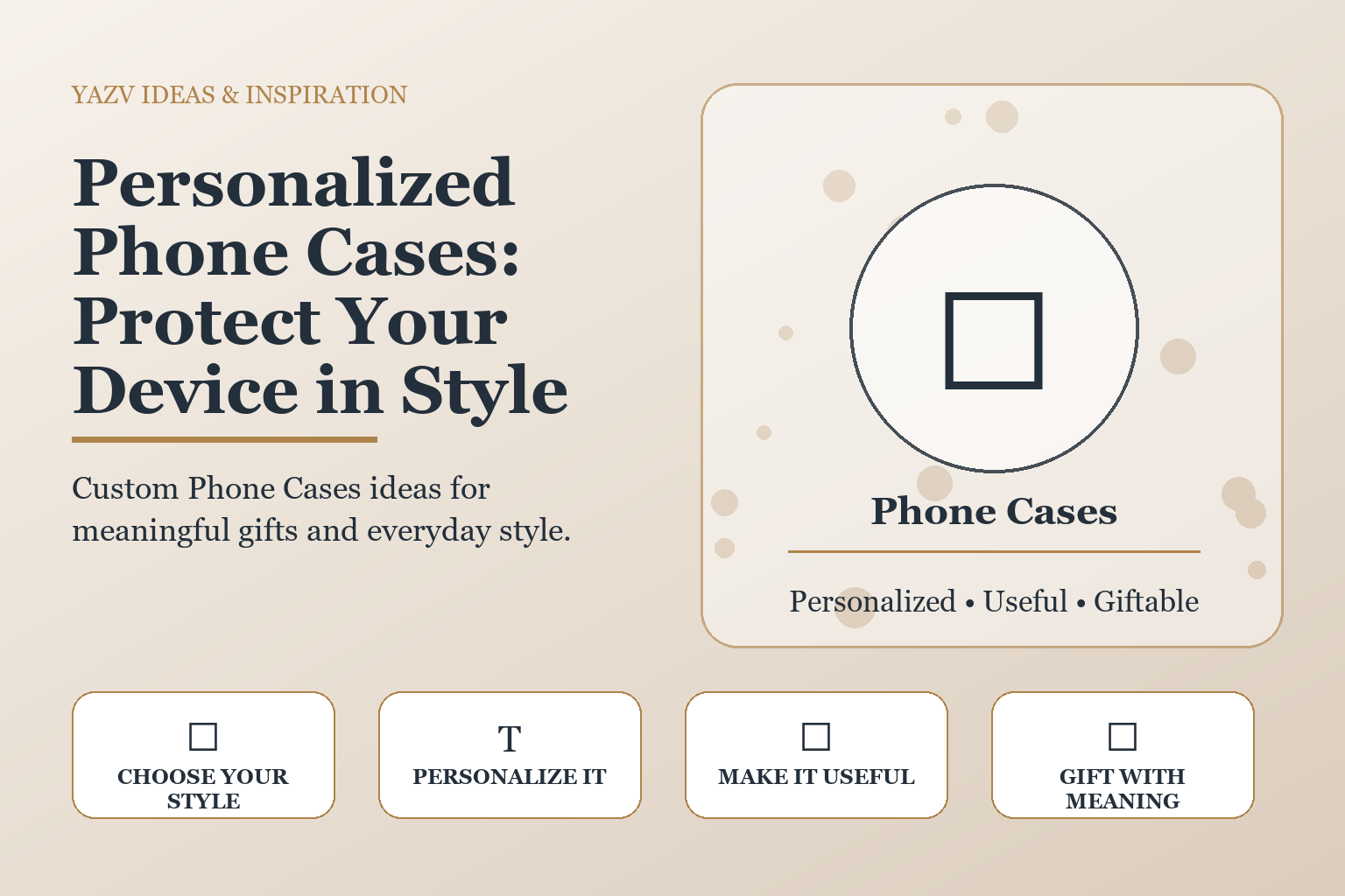 Personalized Phone Cases: Protect Your Device in Style