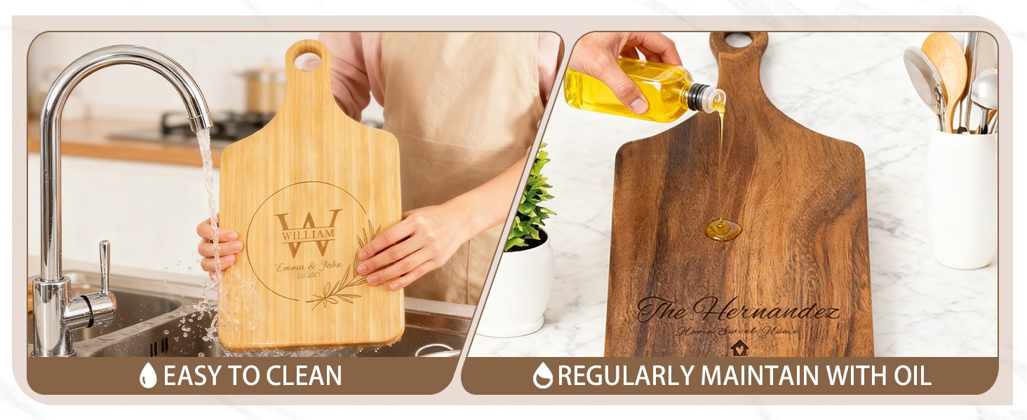 custom charcuterie boards wood engraved