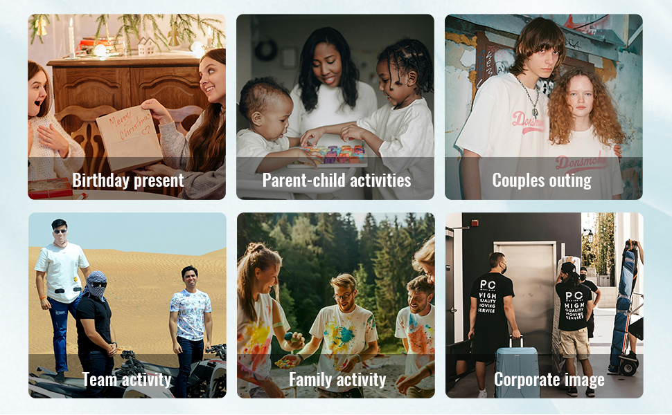 Custom T-Shirt Personalized Photos&Text Shirts