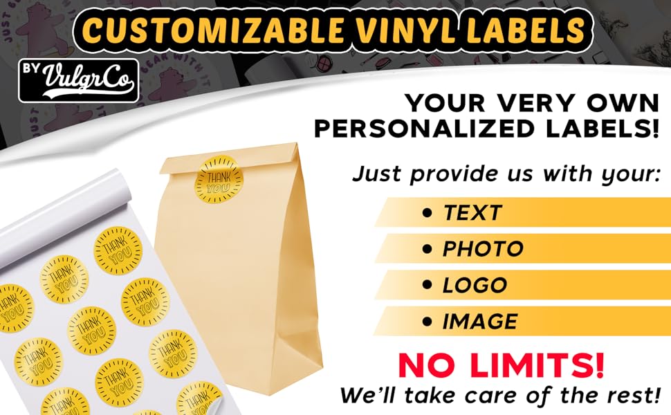 VulgrCo Custom Labels and stickers