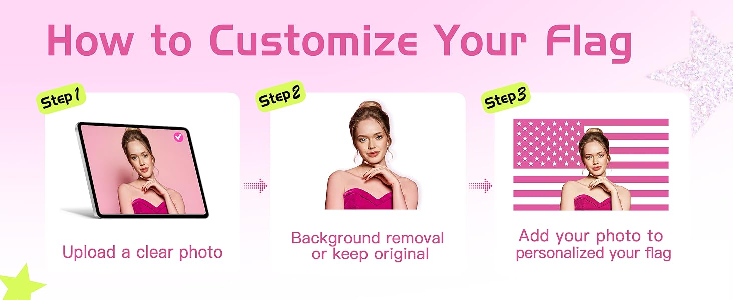 Personalized Flag – Add your name, text, or design!