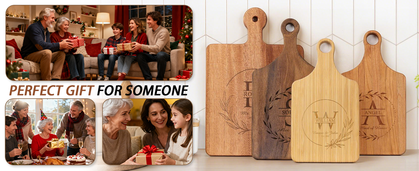 personalized cutting boards wood engraved