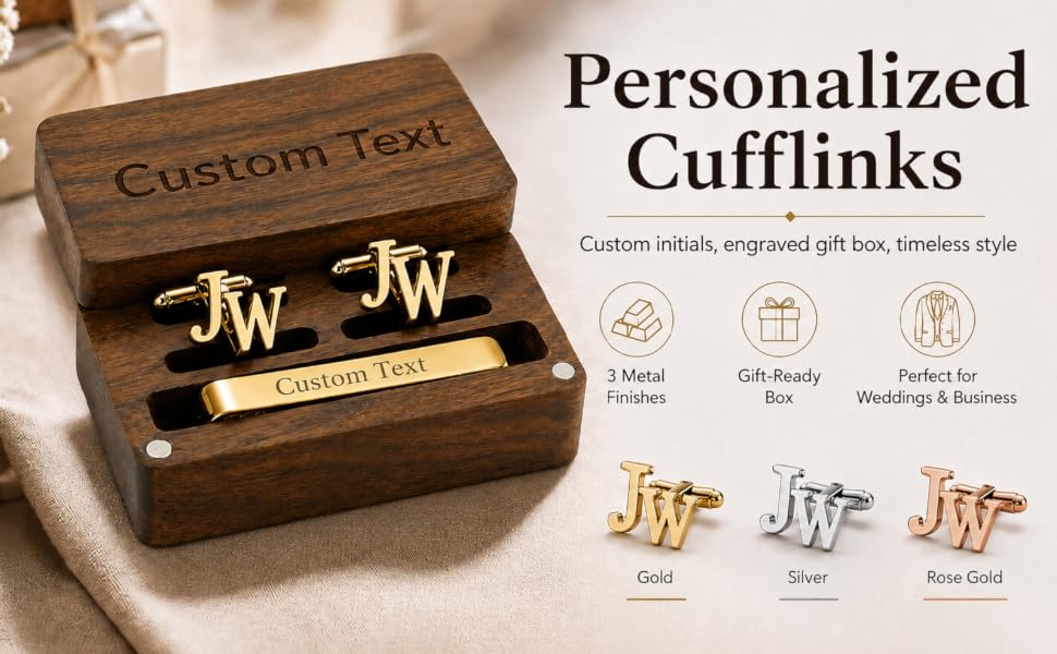 Custom Cufflinks for Men