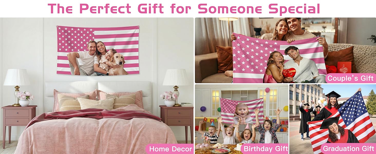 Personalized flags for every celebration