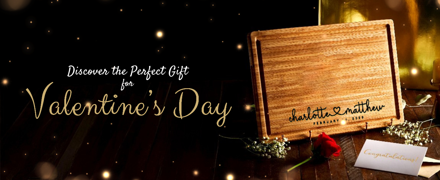 valentines cutting board