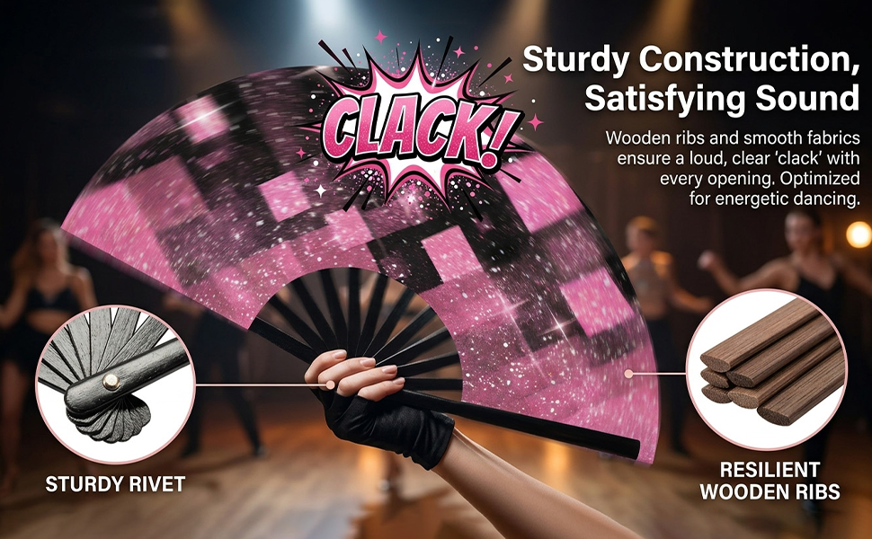 Personalized Fans for Line Dancing