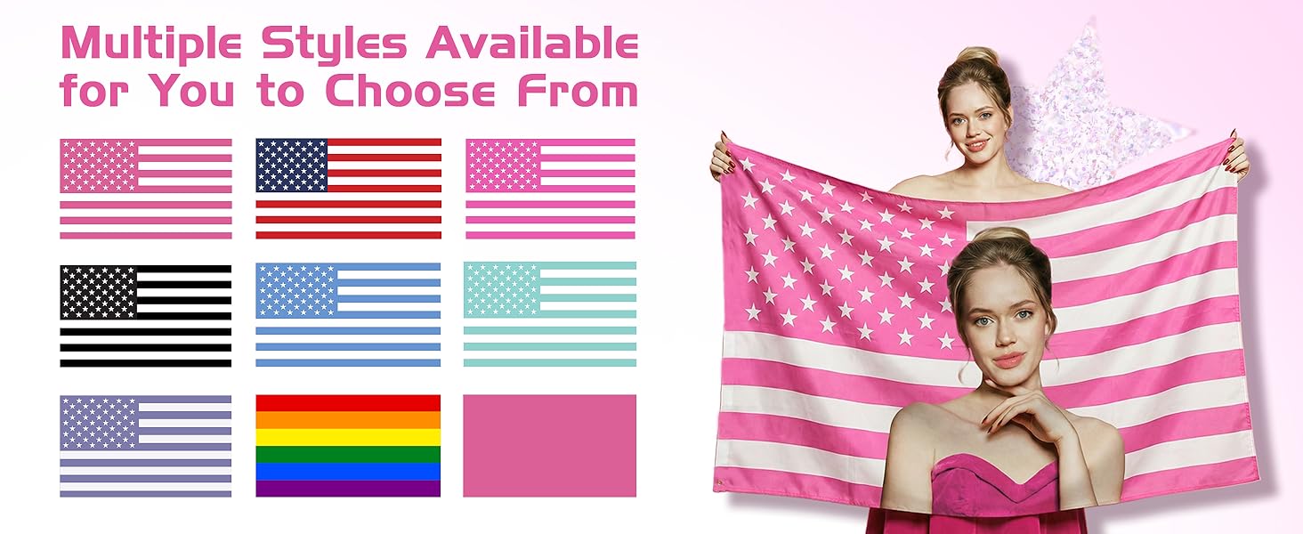 Multiple styles available for you to choose from